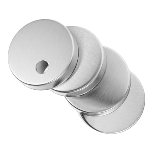 NOLITOY 2 Paare Toilettensitz Schraubenabdeckungen aus Edelstahl Dekorative Wc Sitz Bolzenkappen Einfache Montage Rostfrei für Toilettenschüssel Befestigung Langlebige Toiletten Reparatur NOLITOY 2 Paare Toilettensitz Schraubenabdeckungen aus Edelstahl Dekorative Wc Sitz Bolzenkappen Einfache Montage Rostfrei für Toilettenschüssel Befestigung Langlebige Toiletten Reparatur von NOLITOY