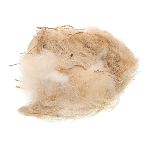 NOLITOY 2 Packungen Vogel nistmaterial Natürliches Sicheres Nistmaterial für Kanarienvögel Wellensittiche Wildvögel Vielseitig für Kleine Haustiere für Warme Komfortable Nester NOLITOY 2 Packungen Vogel nistmaterial Natürliches Sicheres Nistmaterial für Kanarienvögel Wellensittiche Wildvögel Vielseitig für Kleine Haustiere für Warme Komfortable Nester von NOLITOY
