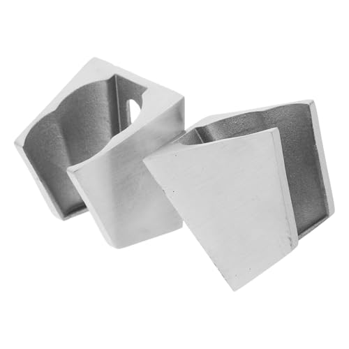 NOLITOY 2 STÜCK Teiliges Edelstahl Handbrausehalterung Verstellbar Duschkopf Halterung Stabile Befestigung Geeignet für Standard Brauseköpfe Langlebig Rostfrei Badezimmerzubehör NOLITOY 2 STÜCK Teiliges Edelstahl Handbrausehalterung Verstellbar Duschkopf Halterung Stabile Befestigung Geeignet für Standard Brauseköpfe Langlebig Rostfrei Badezimmerzubehör von NOLITOY