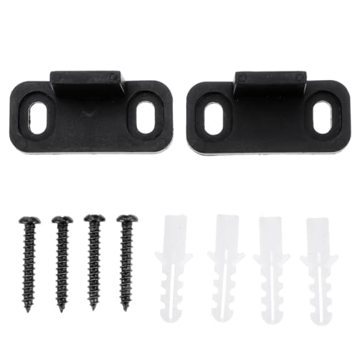 NOLITOY 2 Sätze Bodenführung Schiebetür Führungen für Scheunentüren und Schranktüren Robuster Türstopper aus Verschleißfestem Material Einfache Montage Glatten Böden NOLITOY 2 Sätze Bodenführung Schiebetür Führungen für Scheunentüren und Schranktüren Robuster Türstopper aus Verschleißfestem Material Einfache Montage Glatten Böden von NOLITOY