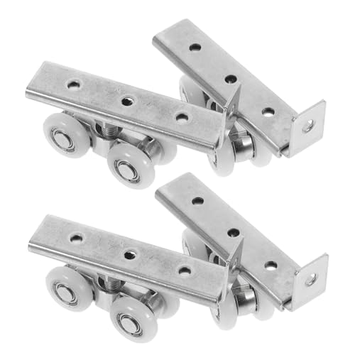 NOLITOY 2 Sätze Edelstahl Schiebetür Geräuschdämpfender Pulley Stabile Türhängeräder für Küchenschränke Kleiderschränke und Schiebetüren Einfache Montage Leiser Betrieb NOLITOY 2 Sätze Edelstahl Schiebetür Geräuschdämpfender Pulley Stabile Türhängeräder für Küchenschränke Kleiderschränke und Schiebetüren Einfache Montage Leiser Betrieb von NOLITOY