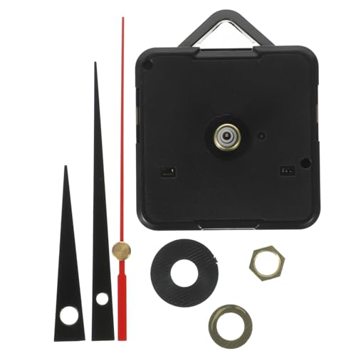 NOLITOY 2 Sätze Geräuschloses Uhrwerk mit Klassischem Zeigersatz DIY Quarz uhrwerk Ersatzteile für Wanduhr selbstmontage Kompatibel für Bastelprojekte und Rahmenlose Wanduhren von NOLITOY