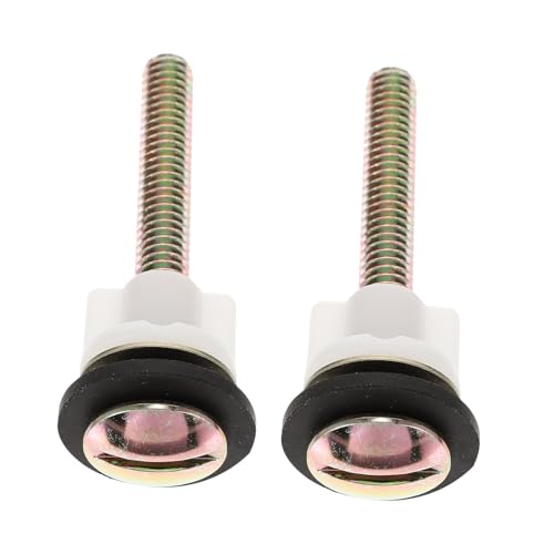 NOLITOY 2 Sätze Toilettensitz Schrauben und Bolzen Wc Sitz Befestigung Ersatzteile Langlebig Einfach zu Montieren Kompatibel mit Meisten Toilettensitzen NOLITOY 2 Sätze Toilettensitz Schrauben und Bolzen Wc Sitz Befestigung Ersatzteile Langlebig Einfach zu Montieren Kompatibel mit Meisten Toilettensitzen von NOLITOY