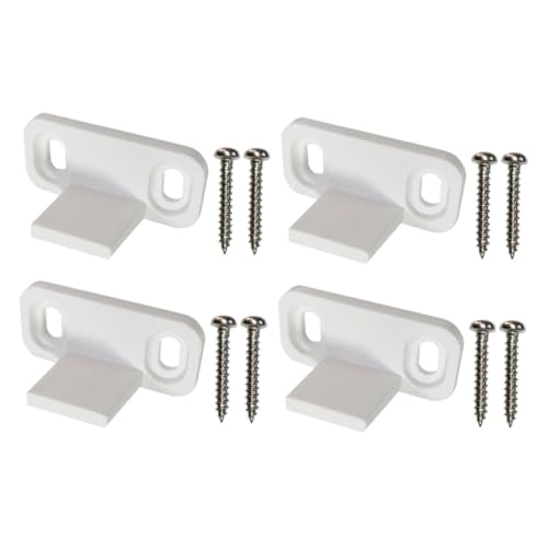 NOLITOY 2 Sätze Weißer Türstopper Schiebetür Bodengleiter aus Pom Material Verstellbare Scheunentor Stopper für Mit nut Türen Rutschfeste Bodenführung für Stabile Zufällige Farbe NOLITOY 2 Sätze Weißer Türstopper Schiebetür Bodengleiter aus Pom Material Verstellbare Scheunentor Stopper für Mit nut Türen Rutschfeste Bodenführung für Stabile Zufällige Farbe von NOLITOY