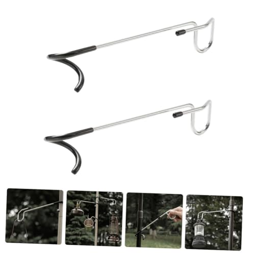 NOLITOY 2 Stück Anti rutsch Haken für Laternen aus Metall und Tragbare Stabile Outdoor Camping Lampenhalterung für Zeltstangen Bäume Picknick Wandern Strand und Garten NOLITOY 2 Stück Anti rutsch Haken für Laternen aus Metall und Tragbare Stabile Outdoor Camping Lampenhalterung für Zeltstangen Bäume Picknick Wandern Strand und Garten von NOLITOY