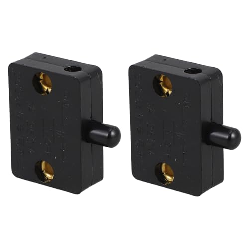 NOLITOY 2 Stück Automatischer Türkontaktschalter für Schrankbeleuchtung Normalerweise Geschlossen Berührungsempfindlich mit Automatischem Rückstellmechanismus Geeignet für Kleiderschrank NOLITOY 2 Stück Automatischer Türkontaktschalter für Schrankbeleuchtung Normalerweise Geschlossen Berührungsempfindlich mit Automatischem Rückstellmechanismus Geeignet für Kleiderschrank von NOLITOY