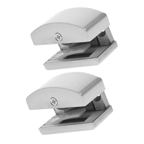 NOLITOY 2 Stück Duschkabinen Türanschläge aus Aluminiumlegierung und Gummi Verstellbare Bodengleiter für Rahmenlose Schiebetüren Einfache Montage Robuster Schutz für Duschtüren NOLITOY 2 Stück Duschkabinen Türanschläge aus Aluminiumlegierung und Gummi Verstellbare Bodengleiter für Rahmenlose Schiebetüren Einfache Montage Robuster Schutz für Duschtüren von NOLITOY