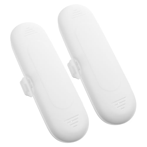 NOLITOY 2 Stück Elektrisches Zahnbürsten Reiseetui Universeller Zahnbürstenhalter mit Fächern zur Ordentlichen Aufbewahrung Praktisches Aufbewahrungsetui für Reisen Camping und Outdoor NOLITOY 2 Stück Elektrisches Zahnbürsten Reiseetui Universeller Zahnbürstenhalter mit Fächern zur Ordentlichen Aufbewahrung Praktisches Aufbewahrungsetui für Reisen Camping und Outdoor von NOLITOY