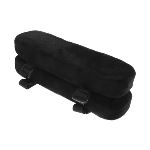 NOLITOY 2 Stück Ergonomische Armlehnenpolster mit Memory Schaum für Bürostühle Bequeme Armlehnenbezüge für Komfort und Schutz Schwarz Einsetzbar für Büro Gaming und NOLITOY 2 Stück Ergonomische Armlehnenpolster mit Memory Schaum für Bürostühle Bequeme Armlehnenbezüge für Komfort und Schutz Schwarz Einsetzbar für Büro Gaming und von NOLITOY