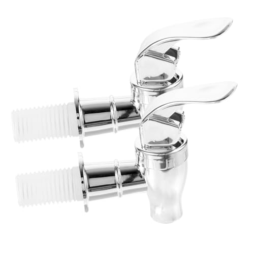 NOLITOY 2 Stück Ersatz Auslaufhahn für Getränkespender aus Robustem Material Einfache Montage Abnehmbar und Leicht zu Reinigen Geeignet für Bier Kaltwasserspender in Bar Hotel und NOLITOY 2 Stück Ersatz Auslaufhahn für Getränkespender aus Robustem Material Einfache Montage Abnehmbar und Leicht zu Reinigen Geeignet für Bier Kaltwasserspender in Bar Hotel und von NOLITOY