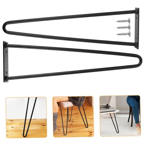 NOLITOY 2 Stück Ersatzmöbelbeine U Förmige Metallbeine für Stühle Tische Schränke Schwarz Höhe Stabil und Modern für Sofas und Betten NOLITOY 2 Stück Ersatzmöbelbeine U Förmige Metallbeine für Stühle Tische Schränke Schwarz Höhe Stabil und Modern für Sofas und Betten von NOLITOY