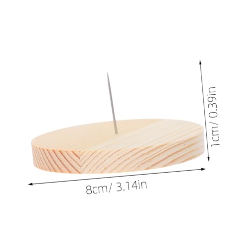 NOLITOY 2 Stück Filzpuppenständer Holzsockel Stabile Holzbasis für Häkel Filzpuppen Minimalistisches Design Langlebig Handgefertigte Puppenhalter für DIY und Display NOLITOY 2 Stück Filzpuppenständer Holzsockel Stabile Holzbasis für Häkel Filzpuppen Minimalistisches Design Langlebig Handgefertigte Puppenhalter für DIY und Display von NOLITOY