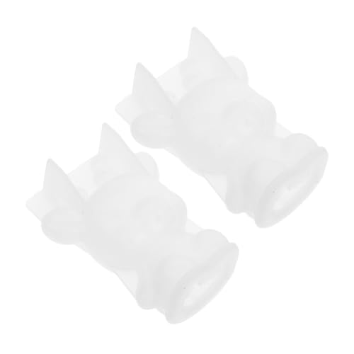 NOLITOY 2 Stück Flexible Silikonform DIY Epoxidharz Gießform für Handgemachte Tierornamente Weiß Wiederverwendbar Einfach Entformbar für Kreative Dekorationen und Bastelprojekte NOLITOY 2 Stück Flexible Silikonform DIY Epoxidharz Gießform für Handgemachte Tierornamente Weiß Wiederverwendbar Einfach Entformbar für Kreative Dekorationen und Bastelprojekte von NOLITOY