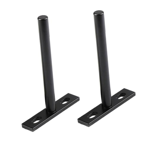 NOLITOY 2 Stück Förmiger Regalwinkel aus Kaltgewalztem Verdeckter Wandhalter mit Hoher Tragkraft Stabile und Langlebige Buchstütze für Wandmontage Schwarz NOLITOY 2 Stück Förmiger Regalwinkel aus Kaltgewalztem Verdeckter Wandhalter mit Hoher Tragkraft Stabile und Langlebige Buchstütze für Wandmontage Schwarz von NOLITOY