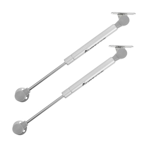 NOLITOY 2 Stück Gasdruckdämpfer Möbel Gasfeder Schranktürstütze Hydraulische Klappenbeschläge Soft Close Scharniere für Küchen und Möbelklappen Geräuschlos Stabil von NOLITOY