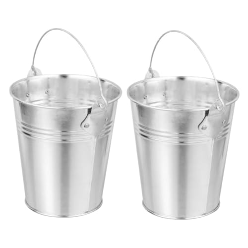 NOLITOY 2 Stück Grill Tropfeimer aus BBQ Fettauffangbehälter für Holzkohlegrill Kompakter Ölauffangkübel Leicht zu Reinigen Robust und Platzsparend für Outdoor Grillzubehör NOLITOY 2 Stück Grill Tropfeimer aus BBQ Fettauffangbehälter für Holzkohlegrill Kompakter Ölauffangkübel Leicht zu Reinigen Robust und Platzsparend für Outdoor Grillzubehör von NOLITOY