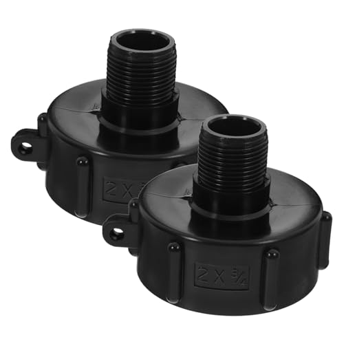 NOLITOY 2 Stück Ibc Tote Adapter Grobgewinde Ibc Tank Verbinder Wasseranschluss für Gartenbewässerung und Industrie Dicht und Robust Kompatibel Ventilen NOLITOY 2 Stück Ibc Tote Adapter Grobgewinde Ibc Tank Verbinder Wasseranschluss für Gartenbewässerung und Industrie Dicht und Robust Kompatibel Ventilen von NOLITOY