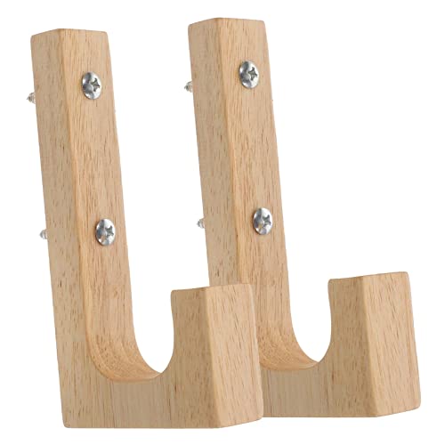 NOLITOY 2 Stück J Förmige Holz Wandhaken Stabiler Garderobenhaken für Schlafzimmer Bad Tür Vielseitig Einsetzbar zum Aufhängen von Mänteln Taschen Hüten und Schals NOLITOY 2 Stück J Förmige Holz Wandhaken Stabiler Garderobenhaken für Schlafzimmer Bad Tür Vielseitig Einsetzbar zum Aufhängen von Mänteln Taschen Hüten und Schals von NOLITOY