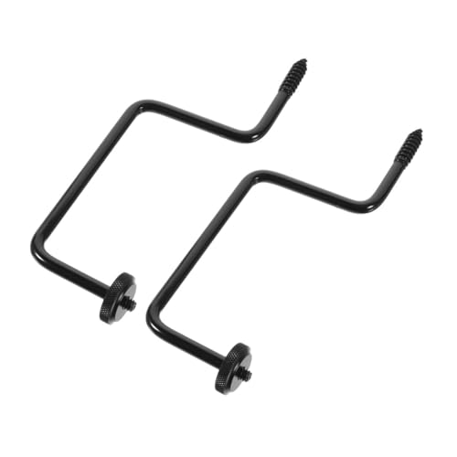 NOLITOY 2 Stück Kamera Halterung aus Robustem Metall Große für Stabile Montage Verstellbarer Winkel für Überwachungskameras Lautsprecher und Gartenlampen Teiliges Wetterbeständig und von NOLITOY