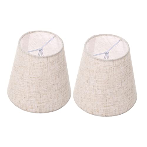 NOLITOY 2 Stück Lampenschirme Lampenabdeckung für Tischlampen Wandlampen Boho Stil Dekorative Weiche Lichtdiffusion aus Langlebigem Material für Warme Wohnatmosphäre von NOLITOY