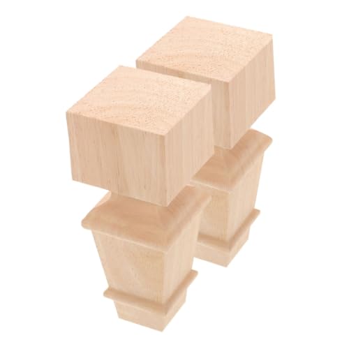 NOLITOY 2 Stück Möbelfüße Ersatzbeine für Schrank Sofa Tisch Stuhl Stabile Dekorative Holzbeine Vielseitig Verwendbar Einfache Montage und Langlebig NOLITOY 2 Stück Möbelfüße Ersatzbeine für Schrank Sofa Tisch Stuhl Stabile Dekorative Holzbeine Vielseitig Verwendbar Einfache Montage und Langlebig von NOLITOY