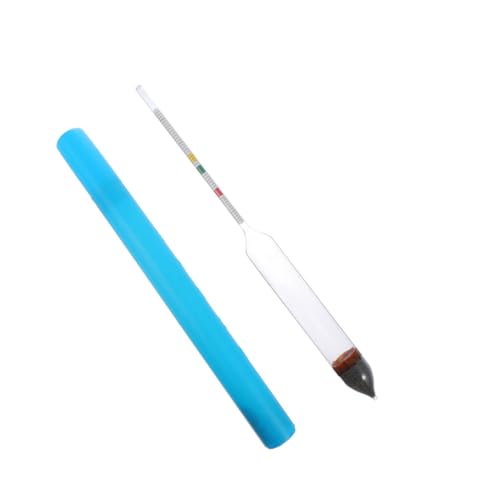 NOLITOY 2 Stück Präzisions salzmessgerät Glas hydrometer für Aquarium Salzgehalt Messung Langlebig Genau Geeignet für Meerwasser Fischbecken und Wasserlabore NOLITOY 2 Stück Präzisions salzmessgerät Glas hydrometer für Aquarium Salzgehalt Messung Langlebig Genau Geeignet für Meerwasser Fischbecken und Wasserlabore von NOLITOY