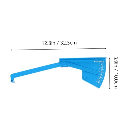 NOLITOY 2 Stück Rasenmäher Nivellierlehre Digitales Deck nivelliergerät mit Stabilem Messarm für Präzise Schnelle Horizontale Rasenmäherdeckmessung und Einfache Justierung von NOLITOY