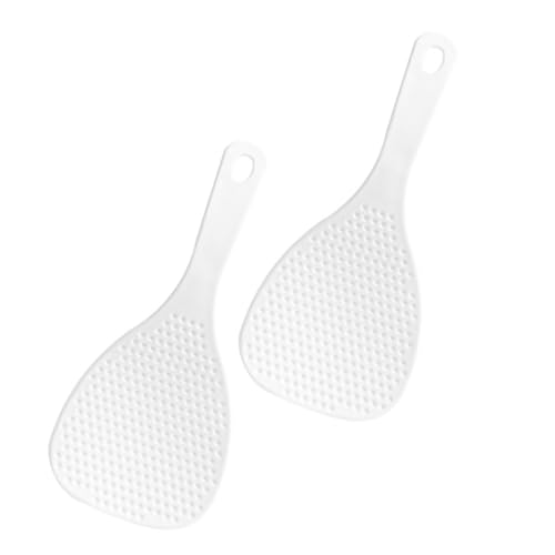 NOLITOY 2 Stück Reisheber aus Lebensmittelechtem Hitzebeständigem Material Antihaftbeschichtet und Wiederverwendbar Praktischer Reislöffel für Küche Reiskocher und Gastronomieeinsatz NOLITOY 2 Stück Reisheber aus Lebensmittelechtem Hitzebeständigem Material Antihaftbeschichtet und Wiederverwendbar Praktischer Reislöffel für Küche Reiskocher und Gastronomieeinsatz von NOLITOY