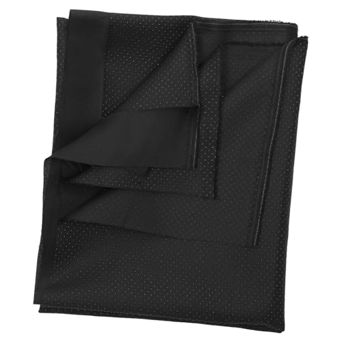 NOLITOY 2 Stück Rutsch Stoff Schwarz Vielseitiger Teppich und Sofa Unterlage Waschbarer Wiederverwendbarer Rutsch Teppichliner für DIY Handwerk Teppichfixierung und Bodenschutz von NOLITOY