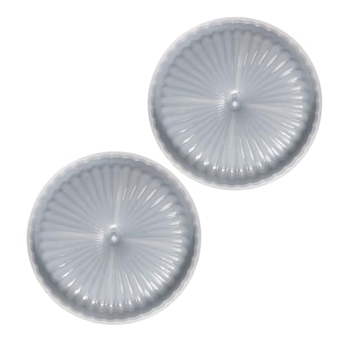 NOLITOY 2 Stück Silikonform für DIY Duftkerzenhalter Teilig Flexible Epoxidharz Gießform für Räucherstäbchenhalter Langlebiges Leicht zu Reinigendes Silikon für Handwerksprojekte und von NOLITOY