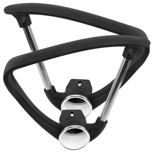 NOLITOY 2 Stück Teiliges Bürostuhl Armlehnen aus Kunststoff Verstellbare Armlehnenpolster für Schreibtischstühle Ergonomische Armstützen für Komfortable Handhaltung Geeignet für von NOLITOY
