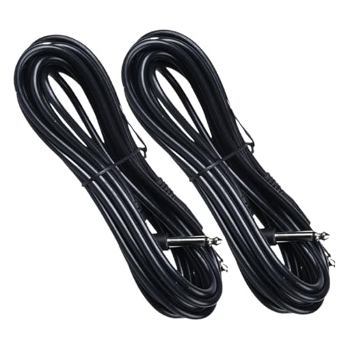 NOLITOY 2 Stück Teiliges Gitarren Audiokabel mit Abgewinkeltem Stecker Langlebiges Bass und Keyboard Kabel Rauscharmes Abgeschirmtes Gitarrenverbindungskabel für Gitarre und Lautsprecher NOLITOY 2 Stück Teiliges Gitarren Audiokabel mit Abgewinkeltem Stecker Langlebiges Bass und Keyboard Kabel Rauscharmes Abgeschirmtes Gitarrenverbindungskabel für Gitarre und Lautsprecher von NOLITOY