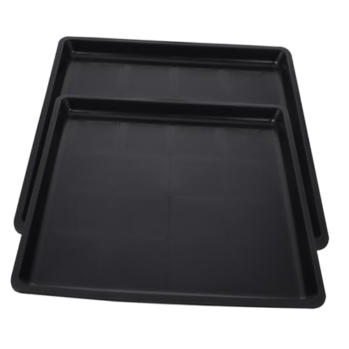 NOLITOY 2 Stück Teiliges Haustier Tablett aus Robustem Kunststoff Auslaufsicheres Geruchshemmendes Katzen Hundekäfig reinigungstablett Leicht zu Reinigen Langlebig NOLITOY 2 Stück Teiliges Haustier Tablett aus Robustem Kunststoff Auslaufsicheres Geruchshemmendes Katzen Hundekäfig reinigungstablett Leicht zu Reinigen Langlebig von NOLITOY