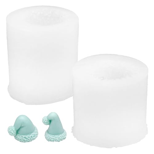 NOLITOY 2 Stück Teiliges Silikon Kerzenform für DIY Duftkerzen Gießen Flexible Kerzenformen für Anfänger Einfache Handhabung für Kreative Individuelle Duftkerzen und Dekorationen von NOLITOY