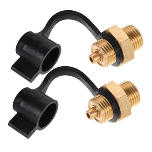 NOLITOY 2 Stück Teiliges Tragbares Lufttankventil aus Robustem Material Gasflaschenentlüftungsventil mit Druckentlastung Langlebiges Luftschlauchventil für Generatoren und NOLITOY 2 Stück Teiliges Tragbares Lufttankventil aus Robustem Material Gasflaschenentlüftungsventil mit Druckentlastung Langlebiges Luftschlauchventil für Generatoren und von NOLITOY