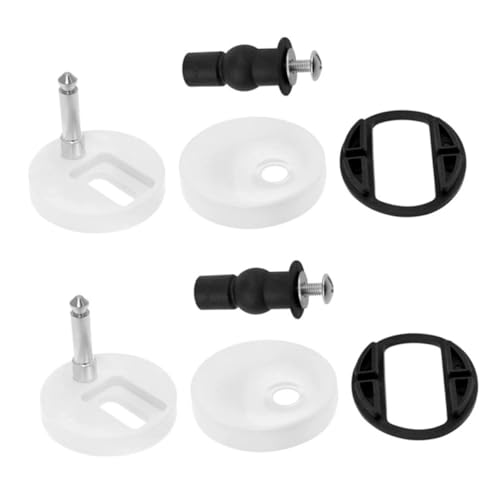 NOLITOY 2 Stück Toilettenreparaturset wc befestigungsschrauben wc-sitz befestigungsschraube Toilettensitzschrauben Befestigung des Toilettensitzes Befestigungsschrauben oben Plastik Weiß NOLITOY 2 Stück Toilettenreparaturset wc befestigungsschrauben wc-sitz befestigungsschraube Toilettensitzschrauben Befestigung des Toilettensitzes Befestigungsschrauben oben Plastik Weiß von NOLITOY