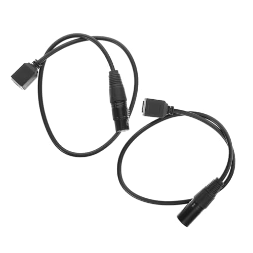 NOLITOY 2 Stück Verlängerungskabel Xlr Polig zu Adapter Kabel Flexible Signalverlängerung für Dj Lichttechnik Bühnenbeleuchtung und Konzertbeleuchtung Stabile Übertragung NOLITOY 2 Stück Verlängerungskabel Xlr Polig zu Adapter Kabel Flexible Signalverlängerung für Dj Lichttechnik Bühnenbeleuchtung und Konzertbeleuchtung Stabile Übertragung von NOLITOY