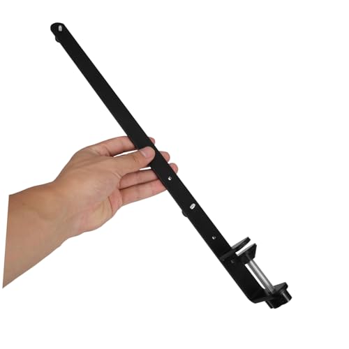 NOLITOY 2 Stück Verstellbare Schwerlast Tischhalterung Pegboard Ständer Höhenverstellbar Schwarz Montage für Wand und Desktop Organisator für Flexibles Arbeiten und Einfache Installation von NOLITOY