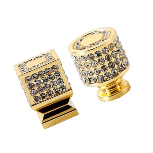 NOLITOY 2 Stück Zinklegierung Türgriff Runde und Eckige Schrankknöpfe Schubladengriffe Einfache Montage Langlebig Modisch für Kleiderschrank und Möbel Wohnzimmer Schlafzimmer NOLITOY 2 Stück Zinklegierung Türgriff Runde und Eckige Schrankknöpfe Schubladengriffe Einfache Montage Langlebig Modisch für Kleiderschrank und Möbel Wohnzimmer Schlafzimmer von NOLITOY