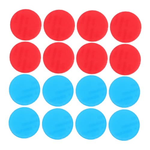 NOLITOY 20 Stück Acryl Heiß kalt Wasserhahn Aufkleber Rund Bad Waschbecken Temperaturkennzeichen Hotel Badezimmer Sicherheitsschutz von NOLITOY