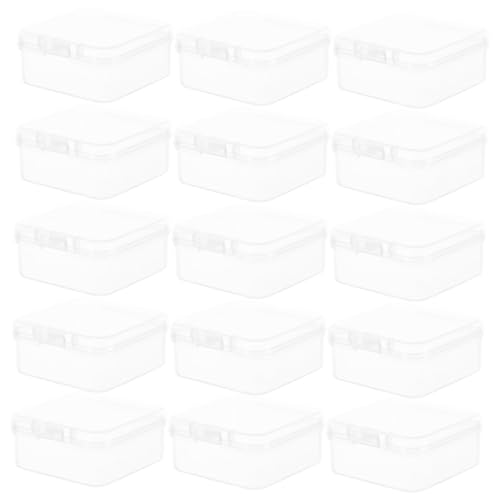 NOLITOY 20 Stück Kleine Aufbewahrungsboxen mit Klappdeckel Robuste Mini Kunststoffboxen Organizer für Perlen Schmuck Bastelbedarf Vielseitig Einsetzbar und Tragbar NOLITOY 20 Stück Kleine Aufbewahrungsboxen mit Klappdeckel Robuste Mini Kunststoffboxen Organizer für Perlen Schmuck Bastelbedarf Vielseitig Einsetzbar und Tragbar von NOLITOY