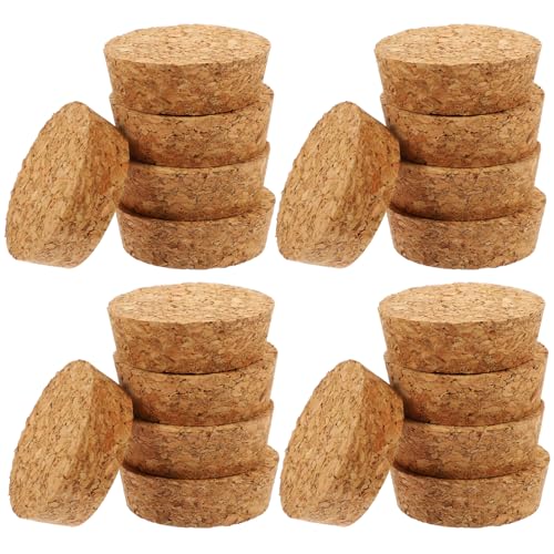 NOLITOY 20 Stück Naturkorken für Flaschen Wiederverwendbare Korkstopfen für Getränke Geeignet für Kleine Flaschen und Diy Projekte mit Konischem Design zur Erhaltung Des Geschmacks NOLITOY 20 Stück Naturkorken für Flaschen Wiederverwendbare Korkstopfen für Getränke Geeignet für Kleine Flaschen und Diy Projekte mit Konischem Design zur Erhaltung Des Geschmacks von NOLITOY