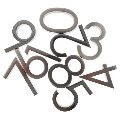 NOLITOY 20 Stück Teiliges Edelstahl Hausnummern Wetterfeste Selbstklebende Türnummern Aufkleber für Haustür und Briefkasten Modernes Design Reflektierend ohne Bohren für Außenbereich NOLITOY 20 Stück Teiliges Edelstahl Hausnummern Wetterfeste Selbstklebende Türnummern Aufkleber für Haustür und Briefkasten Modernes Design Reflektierend ohne Bohren für Außenbereich von NOLITOY