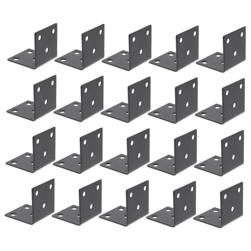 NOLITOY 20 Stück Teiliges Edelstahl Winkelverbinder Rostfreie Förmige Winkelhalter für Holzregale Möbelverstärkung Korrosionsbeständig für Möbelbau und Reparatur NOLITOY 20 Stück Teiliges Edelstahl Winkelverbinder Rostfreie Förmige Winkelhalter für Holzregale Möbelverstärkung Korrosionsbeständig für Möbelbau und Reparatur von NOLITOY