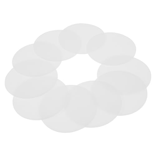NOLITOY 20 Stück Teiliges LED Downlight Diffusionsplatten Lampenschirm Diffusoren für Deckenleuchten Installieren PC Material Geeignet für Schlafzimmer und Wohnzimmer von NOLITOY