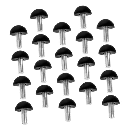 NOLITOY 20 Stück Teiliges Verstellbare Möbel nivellierfüße Runde Köpfe für Stabile Tisch Stuhl Schrankbeine Kratzschutz Einfache Montage mit Schrauben und Unterlegscheiben Langlebig und NOLITOY 20 Stück Teiliges Verstellbare Möbel nivellierfüße Runde Köpfe für Stabile Tisch Stuhl Schrankbeine Kratzschutz Einfache Montage mit Schrauben und Unterlegscheiben Langlebig und von NOLITOY