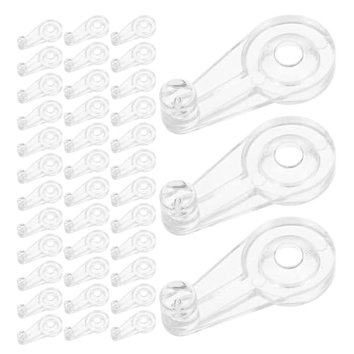 NOLITOY 200 Sets Glashalteklammern, Transparente Schrankplattenklammern Mit Schrauben-set, Glasplattenbefestigungen, Fenstergitter, Schranktüren, Spiegelhalter Für Büro Und Zuhause NOLITOY 200 Sets Glashalteklammern, Transparente Schrankplattenklammern Mit Schrauben-set, Glasplattenbefestigungen, Fenstergitter, Schranktüren, Spiegelhalter Für Büro Und Zuhause von NOLITOY