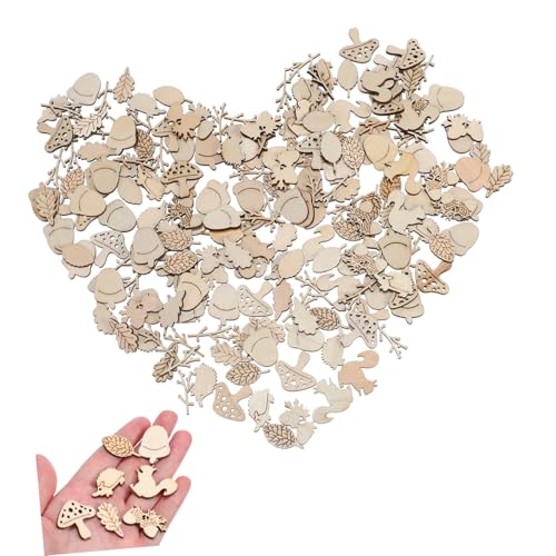 NOLITOY 200 Stück Teiliges Waldtiere Holzscheiben aus Natürlichem Holz Glatte Oberfläche Vielseitig Einsetzbar für Basteln Deko Geburtstagsgirlanden und DIY projekte Langlebig und Sicher NOLITOY 200 Stück Teiliges Waldtiere Holzscheiben aus Natürlichem Holz Glatte Oberfläche Vielseitig Einsetzbar für Basteln Deko Geburtstagsgirlanden und DIY projekte Langlebig und Sicher von NOLITOY