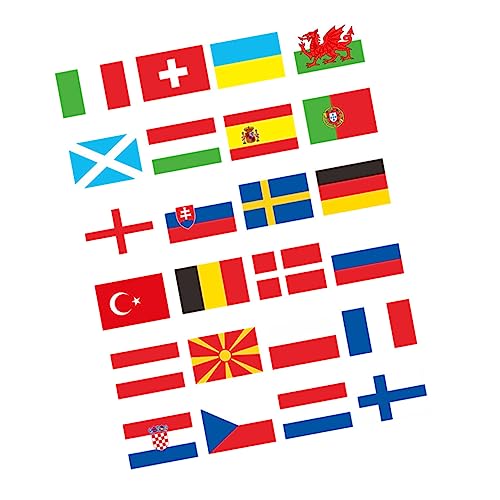 NOLITOY 24 Stück Teiliges Wimpelkette Bunte Girlande mit Klaren Nationalflaggen Vielseitige Party Deko für Geburtstagsfeier Sportevents Garten und Internationale Festlichkeiten NOLITOY 24 Stück Teiliges Wimpelkette Bunte Girlande mit Klaren Nationalflaggen Vielseitige Party Deko für Geburtstagsfeier Sportevents Garten und Internationale Festlichkeiten von NOLITOY
