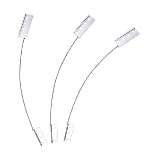 NOLITOY 3 Stück Teiliges Fenster sicherheitsseil aus Edelstahl Anti fall drahtseil mit Metallanschlag Zuverlässiger Schutz für Fenster und Türen Langlebig und Druckbeständig Geeignet für von NOLITOY